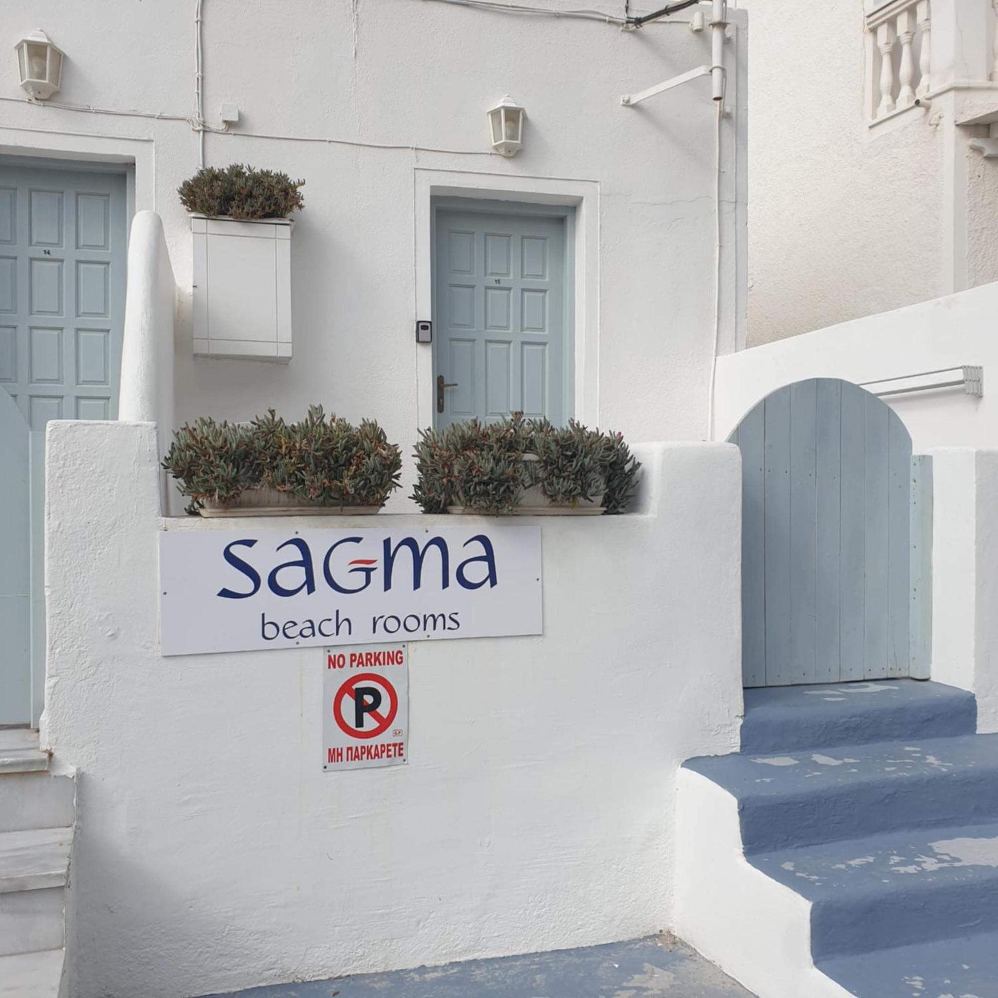 Sagma Beach Rooms Perissa  Luaran gambar